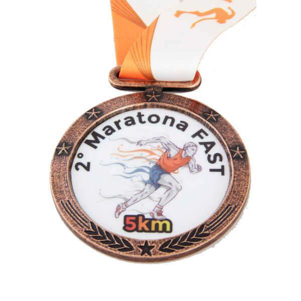 MEDALHA METAL ACRÍLICO